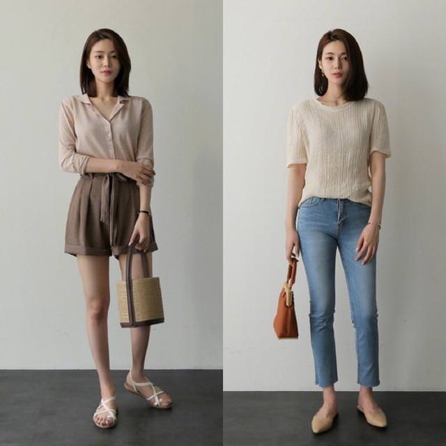 上班穿着的照片